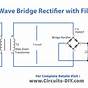 Bridge Rectifier Circuit Diagram With Filter