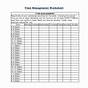 Printable Time Management Worksheet