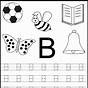 Kindergarten Printable Preschool Worksheets Tracing Letters