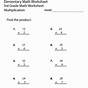 Free 3rd Grade Multiplication Worksheets