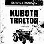 Kubota B7500 Repair Manual