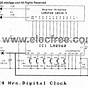 Simple Digital Clock Circuit Diagram