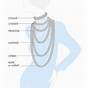 Womens Necklace Size Chart