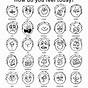 Emotion Chart For Kids Printable Free