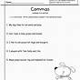 Commas Worksheet 4th Grade