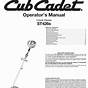 Cub Cadet St100 Manual Pdf