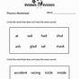 Educational Worksheet For First Graders