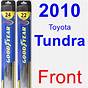 2010 Toyota Tundra Wiper Blade Size