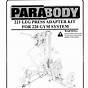 Parabody 440 Home Gym User Manual