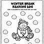 Winter Break Worksheets For Kindergarten