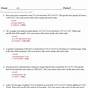 Heat Calculations Worksheets Answers