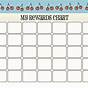 Reward Chart Printable Pdf Free