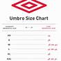 Umbro Jersey Size Chart