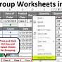 Excel Group Worksheets Into Folders