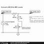 Line Level Converter Schematic