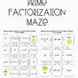 Prime Factorization Worksheet 6th Grade