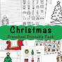 Free Christmas Kindergarten Worksheets