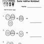 Easter Addition Worksheet Printable