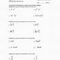 Exponent Product Rule Worksheet Pdf