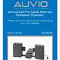 Auvio Speaker Manual