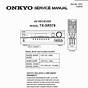 Onkyo Service Manual