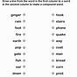 List Of Compound Words 2nd Grade