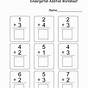 Kindergarten Math Worksheets Addition