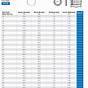 Internal Circlip Size Chart