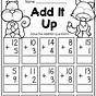 Math Sheets For 1st Grader
