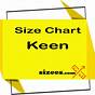 Keen Insole Size Chart