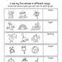 Five Senses Worksheet For Kindergarten