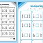 Comparing Fractions With Like Numerators Worksheet