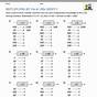 Multiplying By 1 And 0 Worksheets