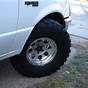 Ford Ranger Tire Size Chart