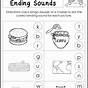 Free Ending Sounds Worksheets