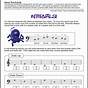 Music Interval Worksheets With Answers