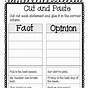 Fact And Opinion Worksheet 3rd Grade