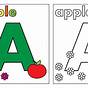 Letter A Coloring Worksheet