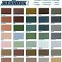 Color Chart For Concrete Stain