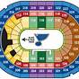 Enterprise Center Seating Chart With Rows And Seat Numbers