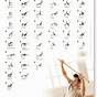 Wall Pilates Chart Beginner