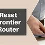 How To Reset Frontier Remote