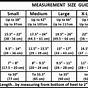 Thigh Size Chart Male