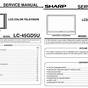 Sharp Lc 40le810un Lcd Television Owner's Manual