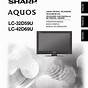 Sharp Tv Aquos Manual