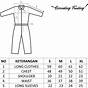 Coverall Size Chart For Men