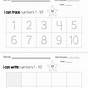 Trace And Write Numbers 1-10 Worksheet
