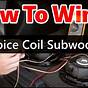 How To Wire A Dvc Subwoofer