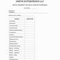 Rental Property Income And Expense Worksheet