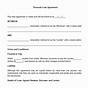 Personal Loan Agreement Template Free Word